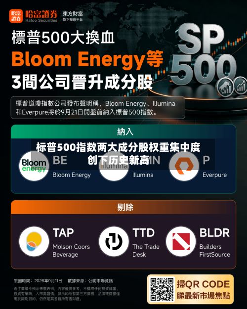 标普500指数两大成分股权重集中度创下历史新高
