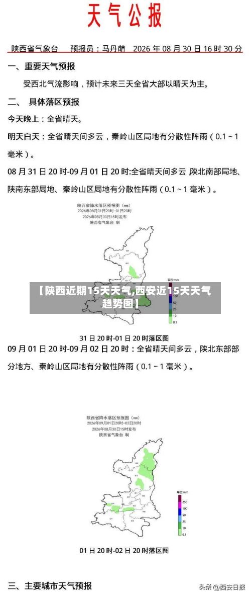【陕西近期15天天气,西安近15天天气趋势图】