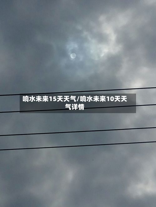 响水未来15天天气/响水未来10天天气详情-第2张图片