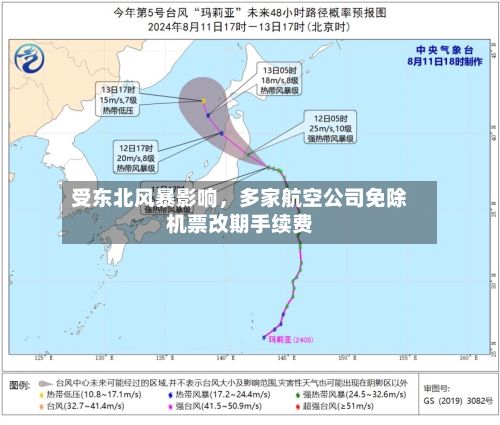 受东北风暴影响，多家航空公司免除机票改期手续费-第2张图片