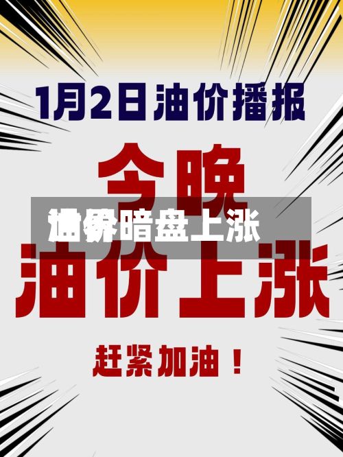 世界油价暗盘上涨