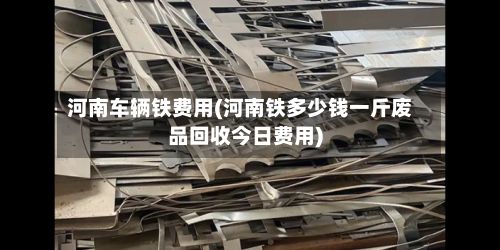 河南车辆铁费用(河南铁多少钱一斤废品回收今日费用)