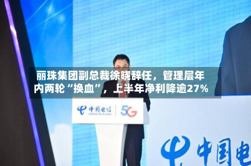 丽珠集团副总裁徐晓辞任，管理层年内两轮“换血”，上半年净利降逾27%