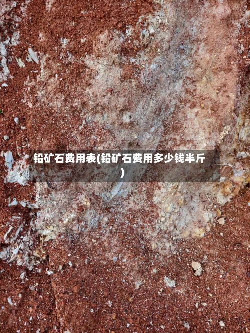铅矿石费用表(铅矿石费用多少钱半斤)-第2张图片