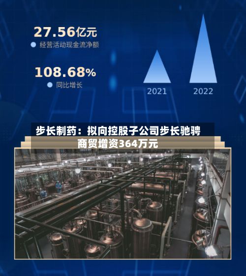 步长制药：拟向控股子公司步长驰骋商贸增资364万元-第1张图片