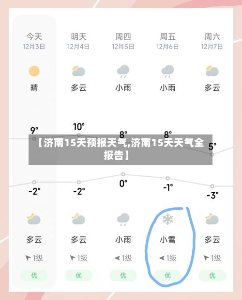 【济南15天预报天气,济南15天天气全报告】-第2张图片