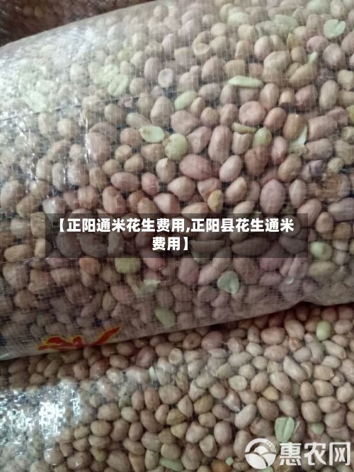 【正阳通米花生费用,正阳县花生通米费用】