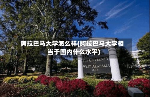 阿拉巴马大学怎么样(阿拉巴马大学相当于国内什么水平)-第3张图片