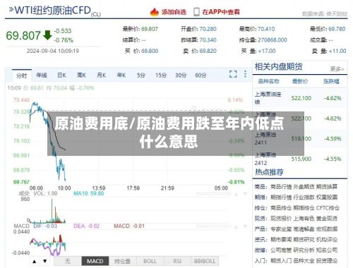 原油费用底/原油费用跌至年内低点什么意思-第3张图片