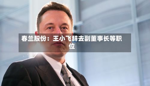 春兰股份：王小飞辞去副董事长等职位