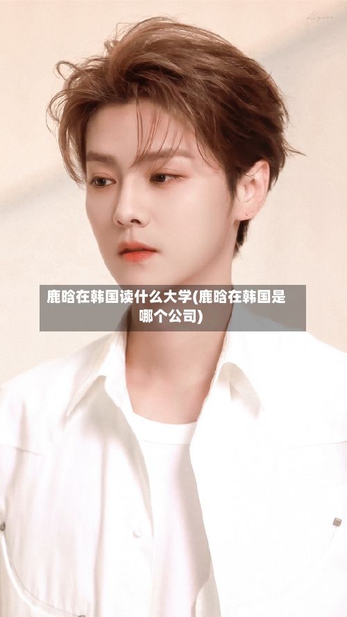 鹿晗在韩国读什么大学(鹿晗在韩国是哪个公司)