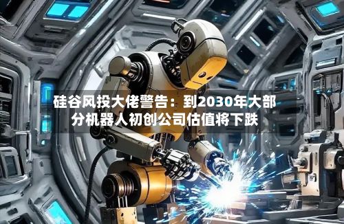 硅谷风投大佬警告:到2030年大部分机器人初创公司估值将下跌-第2张图片