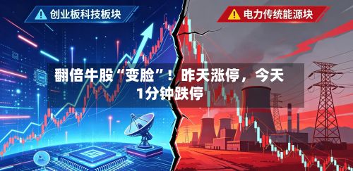翻倍牛股“变脸”！昨天涨停，今天1分钟跌停-第3张图片