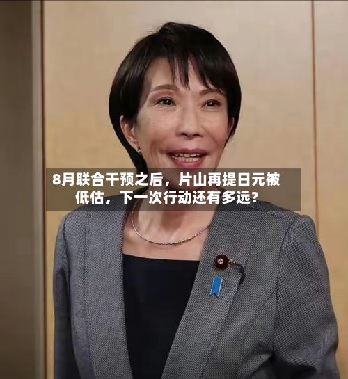 8月联合干预之后，片山再提日元被低估	，下一次行动还有多远？-第3张图片