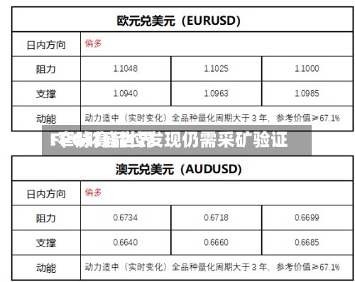 FPG财盛世界:窄脉高品位发现仍需采矿验证-第2张图片