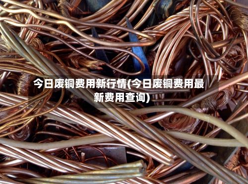今日废铜费用新行情(今日废铜费用最新费用查询)-第3张图片