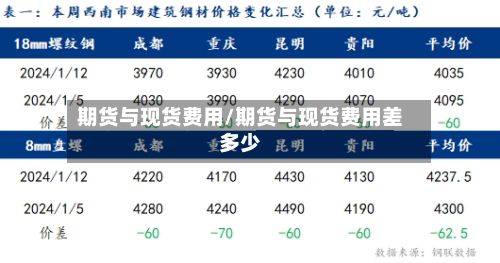 期货与现货费用/期货与现货费用差多少