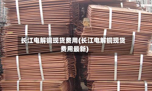 长江电解铜现货费用(长江电解铜现货费用最新)-第2张图片