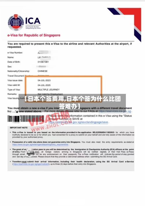 【日本个签费用,日本个签为什么比团签难办】-第3张图片