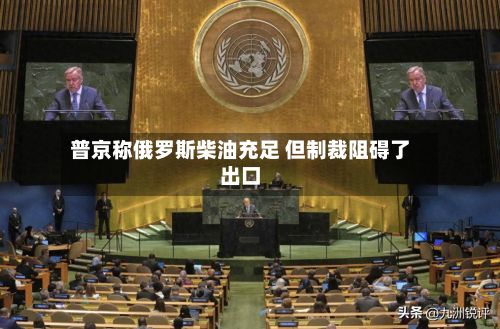 普京称俄罗斯柴油充足 但制裁阻碍了出口