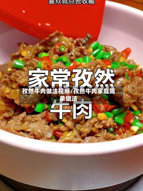 孜然牛肉做法视频/孜然牛肉家庭简单做法