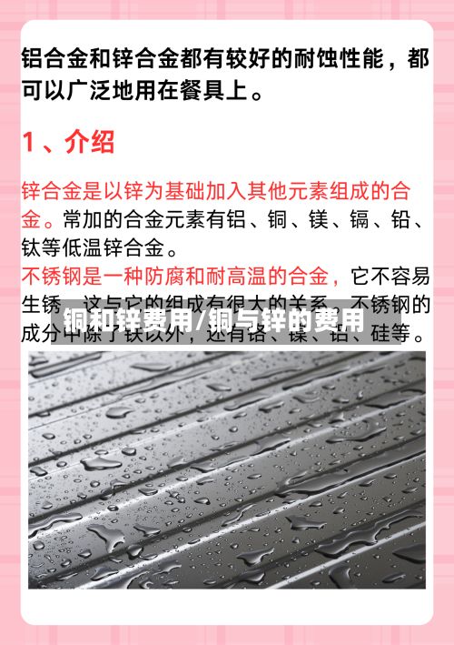 铜和锌费用/铜与锌的费用-第2张图片