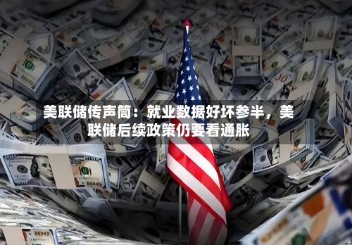 美联储传声筒：就业数据好坏参半，美联储后续政策仍要看通胀-第2张图片