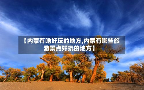 【内蒙有啥好玩的地方,内蒙有哪些旅游景点好玩的地方】