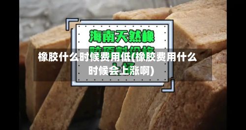 橡胶什么时候费用低(橡胶费用什么时候会上涨啊)