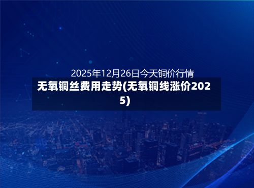 无氧铜丝费用走势(无氧铜线涨价2025)-第3张图片