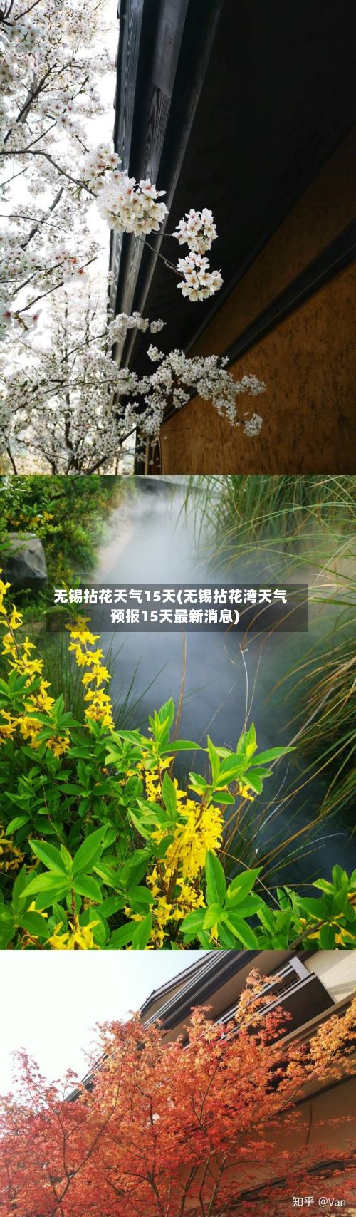 无锡拈花天气15天(无锡拈花湾天气预报15天最新消息)