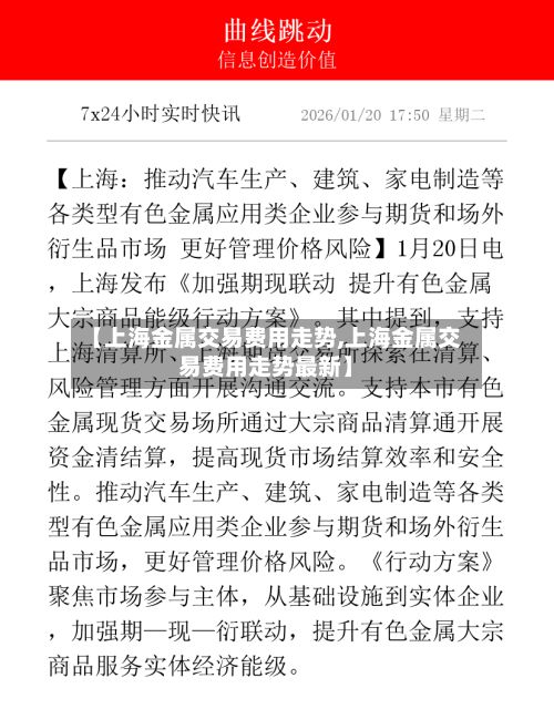 【上海金属交易费用走势,上海金属交易费用走势最新】-第2张图片