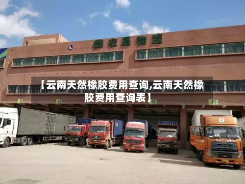 【云南天然橡胶费用查询,云南天然橡胶费用查询表】