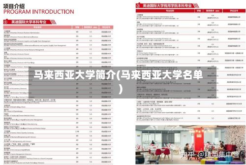 马来西亚大学简介(马来西亚大学名单)-第2张图片