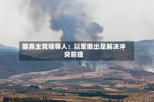 黎真主党领导人：以军撤出是解决冲突前提-第2张图片