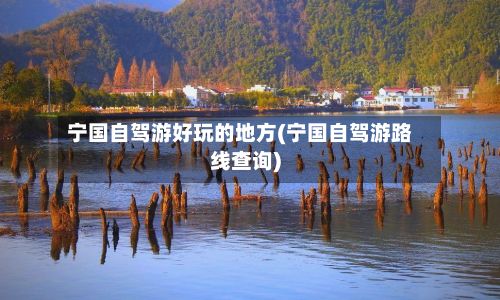 宁国自驾游好玩的地方(宁国自驾游路线查询)