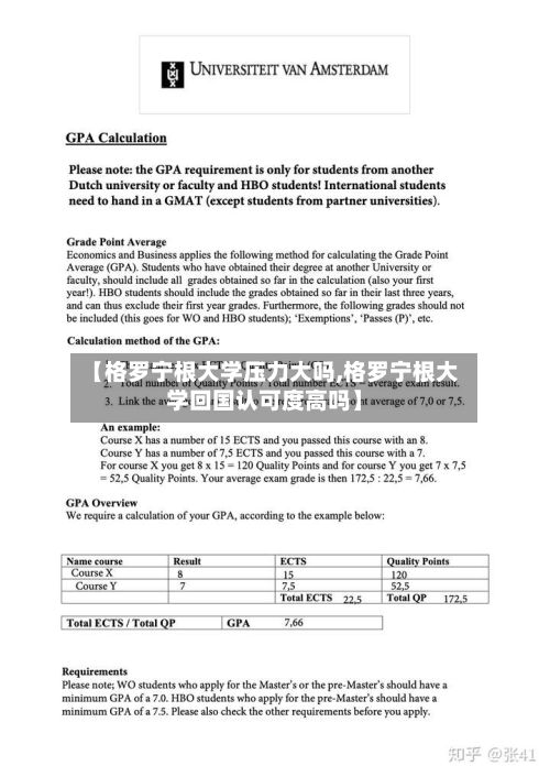 【格罗宁根大学压力大吗,格罗宁根大学回国认可度高吗】