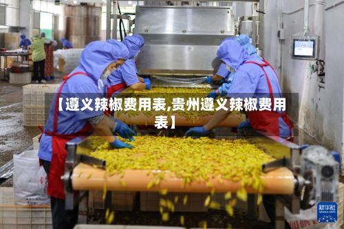 【遵义辣椒费用表,贵州遵义辣椒费用表】
