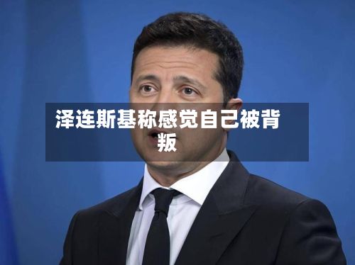 泽连斯基称感觉自己被背叛