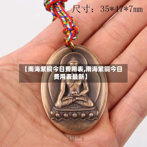 【南海紫铜今日费用表,南海紫铜今日费用表最新】