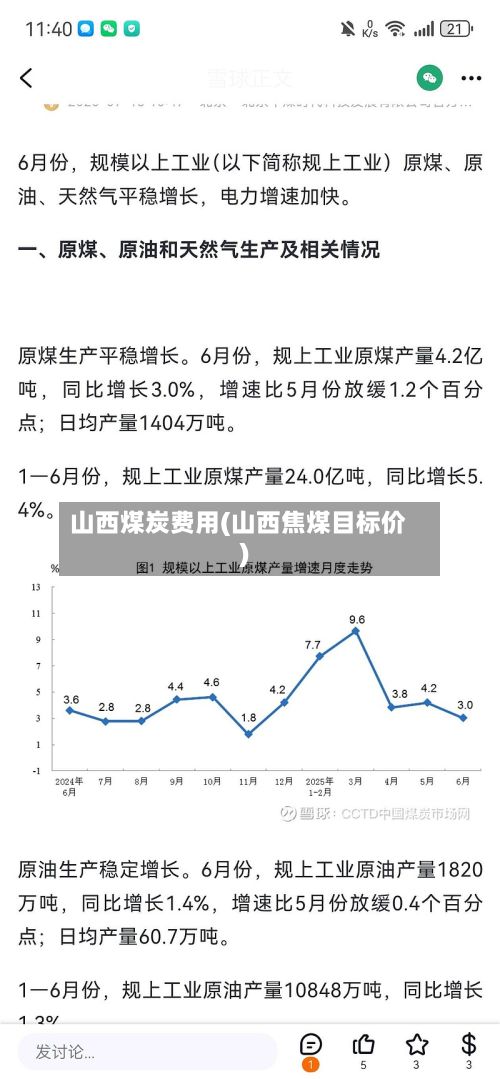 山西煤炭费用(山西焦煤目标价)