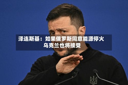 泽连斯基：如果俄罗斯同意能源停火 乌克兰也将接受-第3张图片