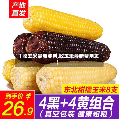 【收玉米最新费用,收玉米最新费用表】-第2张图片