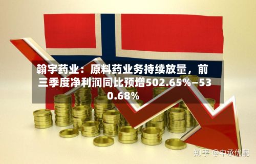 翰宇药业：原料药业务持续放量，前三季度净利润同比预增502.65%—530.68%-第3张图片