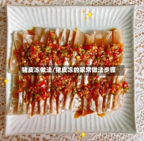 猪皮冻做法/猪皮冻的家常做法步骤