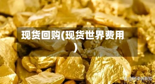 现货回购(现货世界费用)-第2张图片