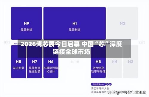 2026湾芯展今日启幕 中国“芯”深度链接全球市场-第2张图片