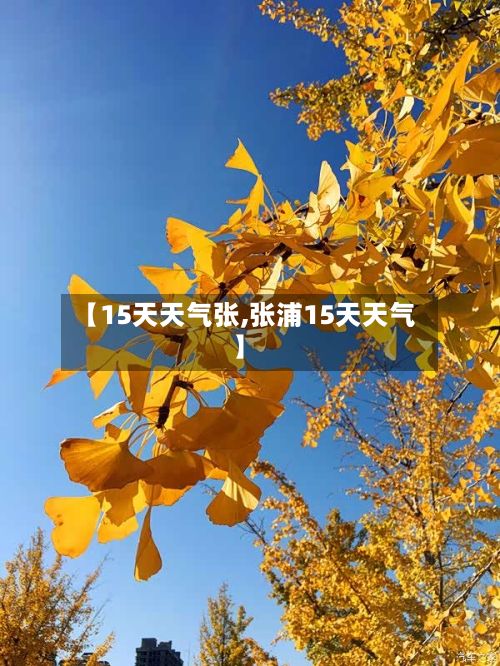 【15天天气张,张浦15天天气】-第2张图片