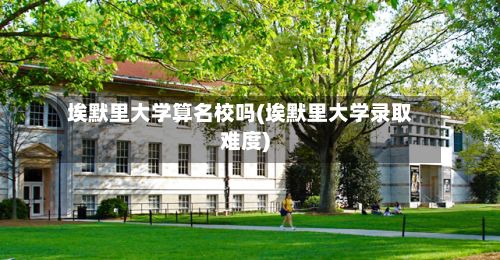 埃默里大学算名校吗(埃默里大学录取难度)