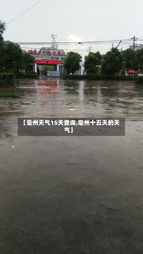 【毫州天气15天查询,毫州十五天的天气】-第2张图片